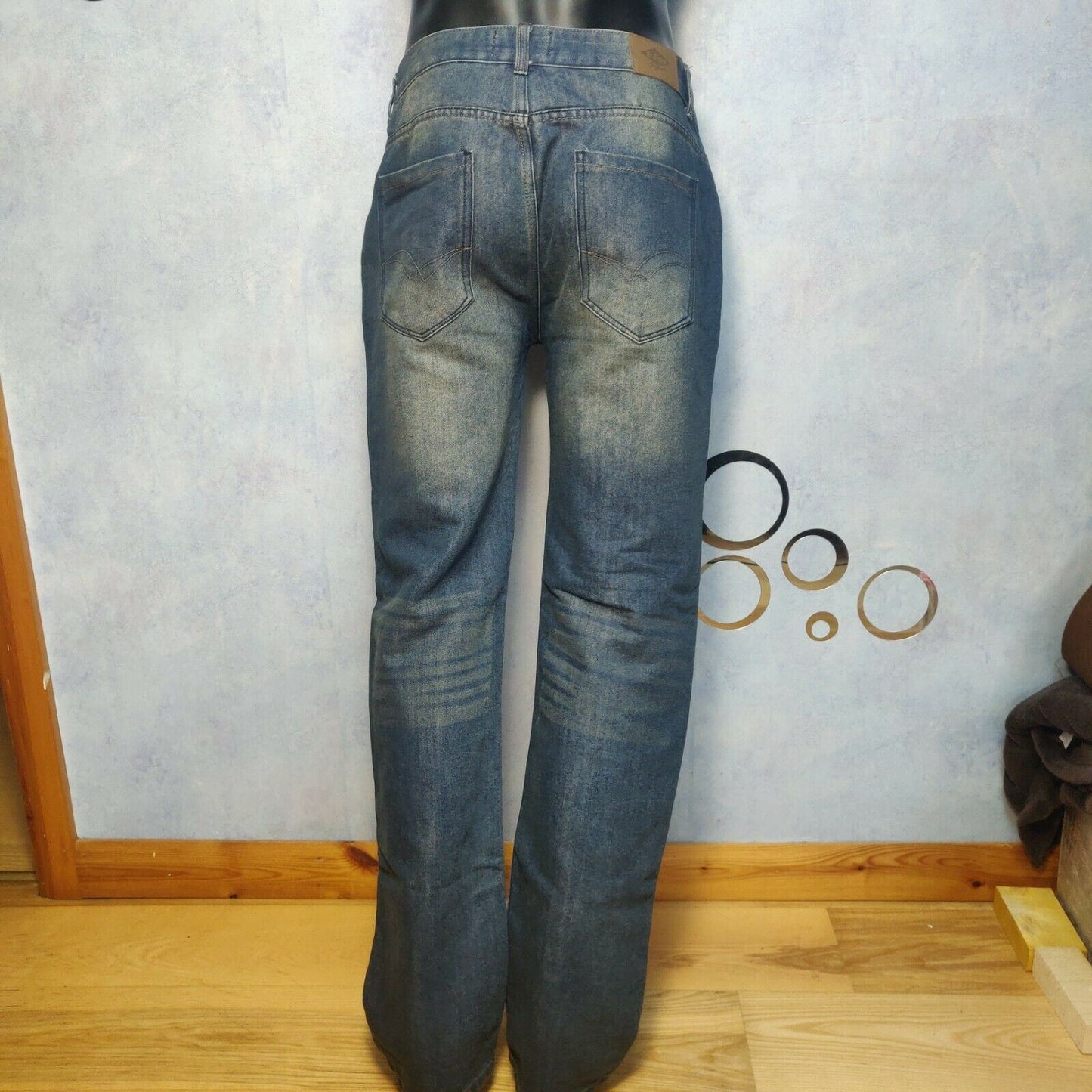 Lee Cooper Blue Slim Jeans Men Size 32W/34L
