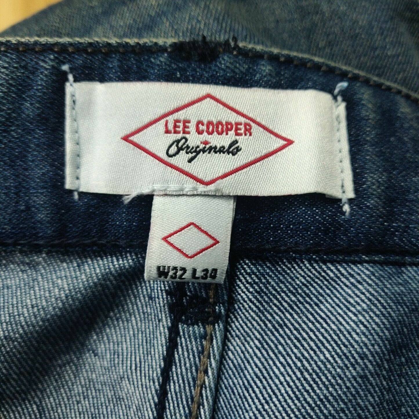 Lee Cooper Blue Slim Jeans Men Size 32W/34L