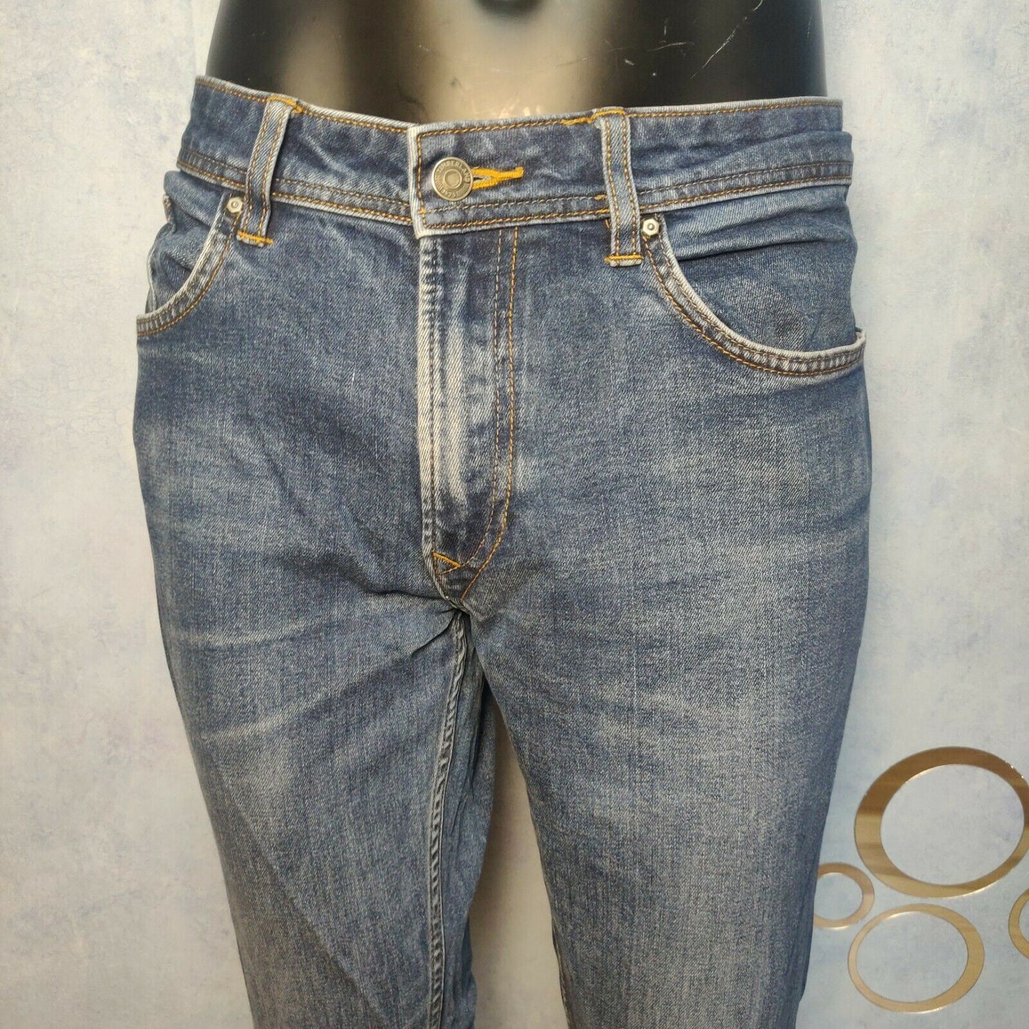 Timberland Blue Slim Fit Denim Jeans Men Size W34/L34