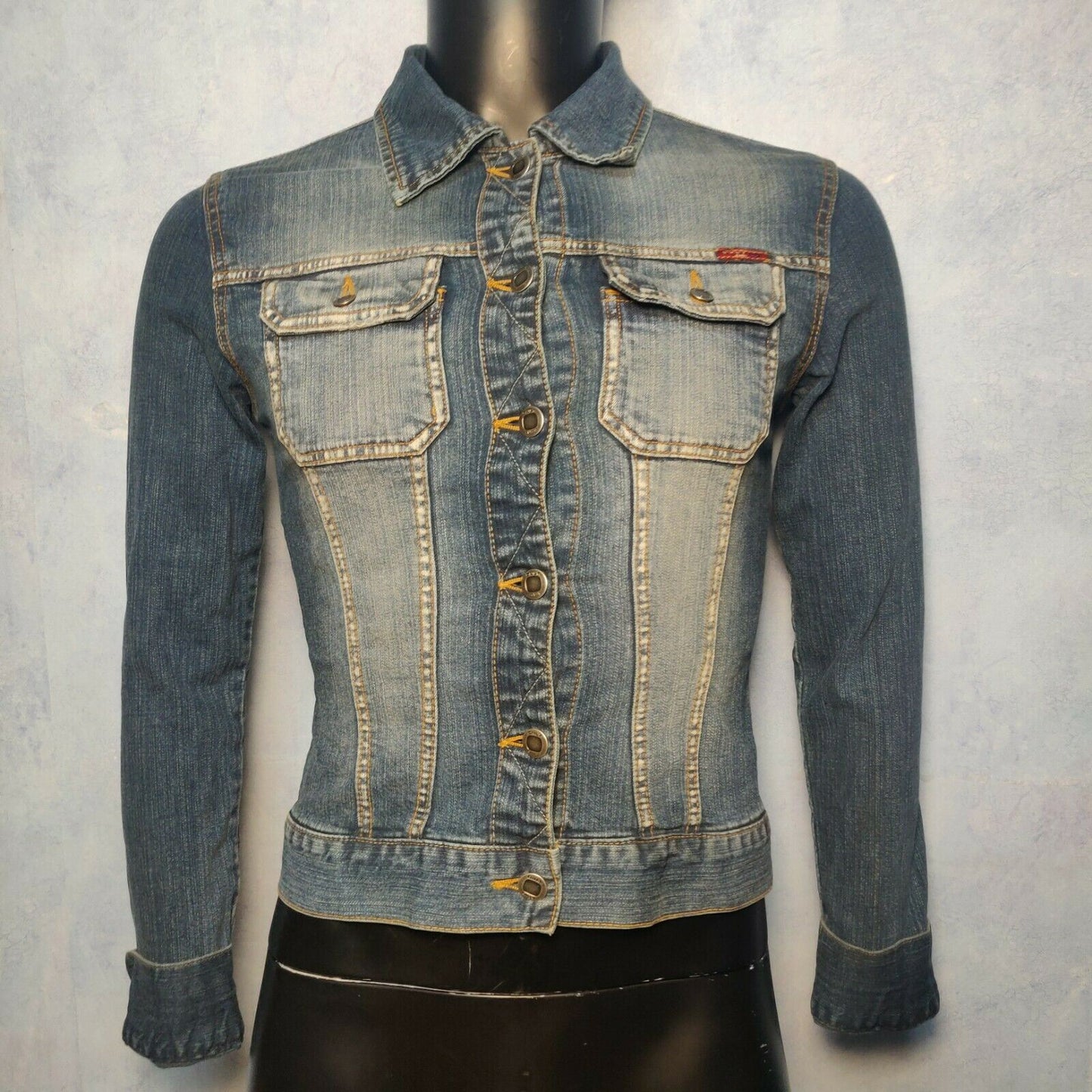 Only Jeans Blue Denim Jacket Women Size Medium