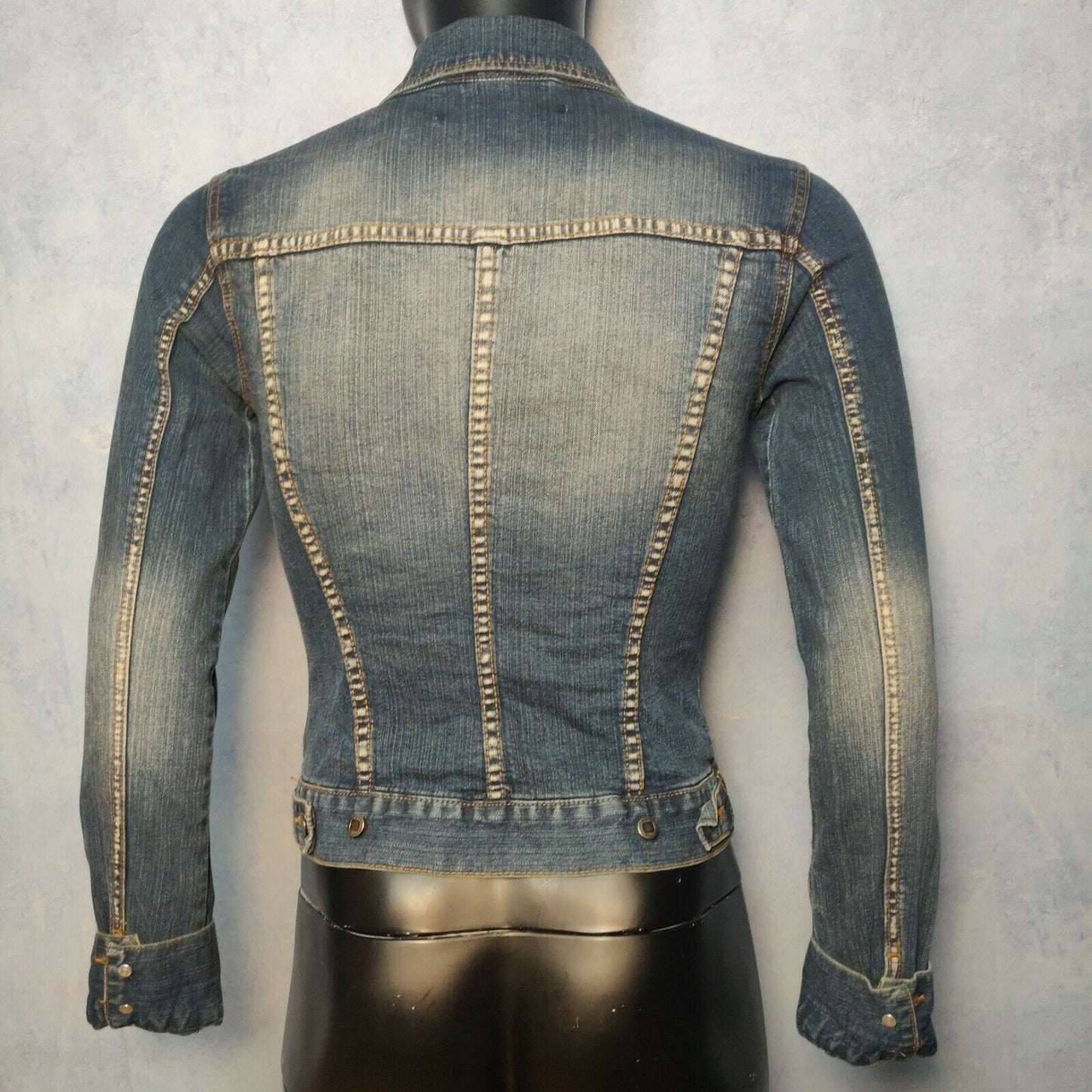 Only Jeans Blue Denim Jacket Women Size Medium