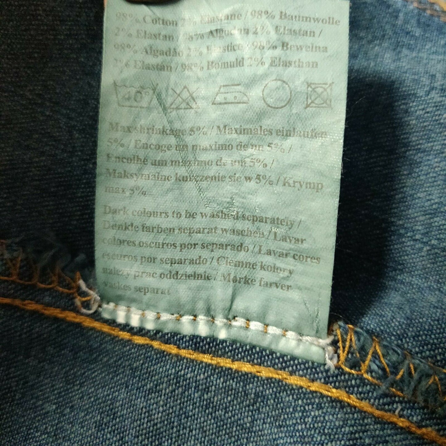 Only Jeans Blue Denim Jacket Women Size Medium