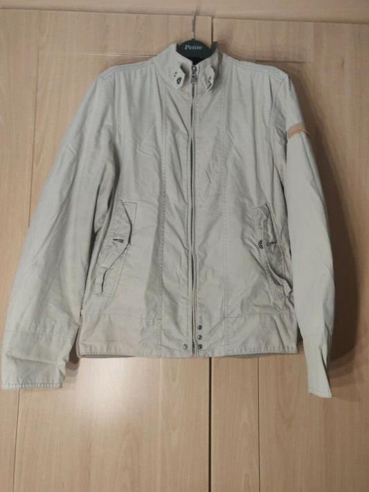 Vintage Duck And Cover Light Grey Full Zip men jacket Medium