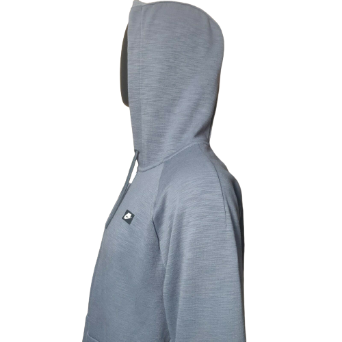 Nike Grey Full Zip Pullover Hoodie Men Size Large
