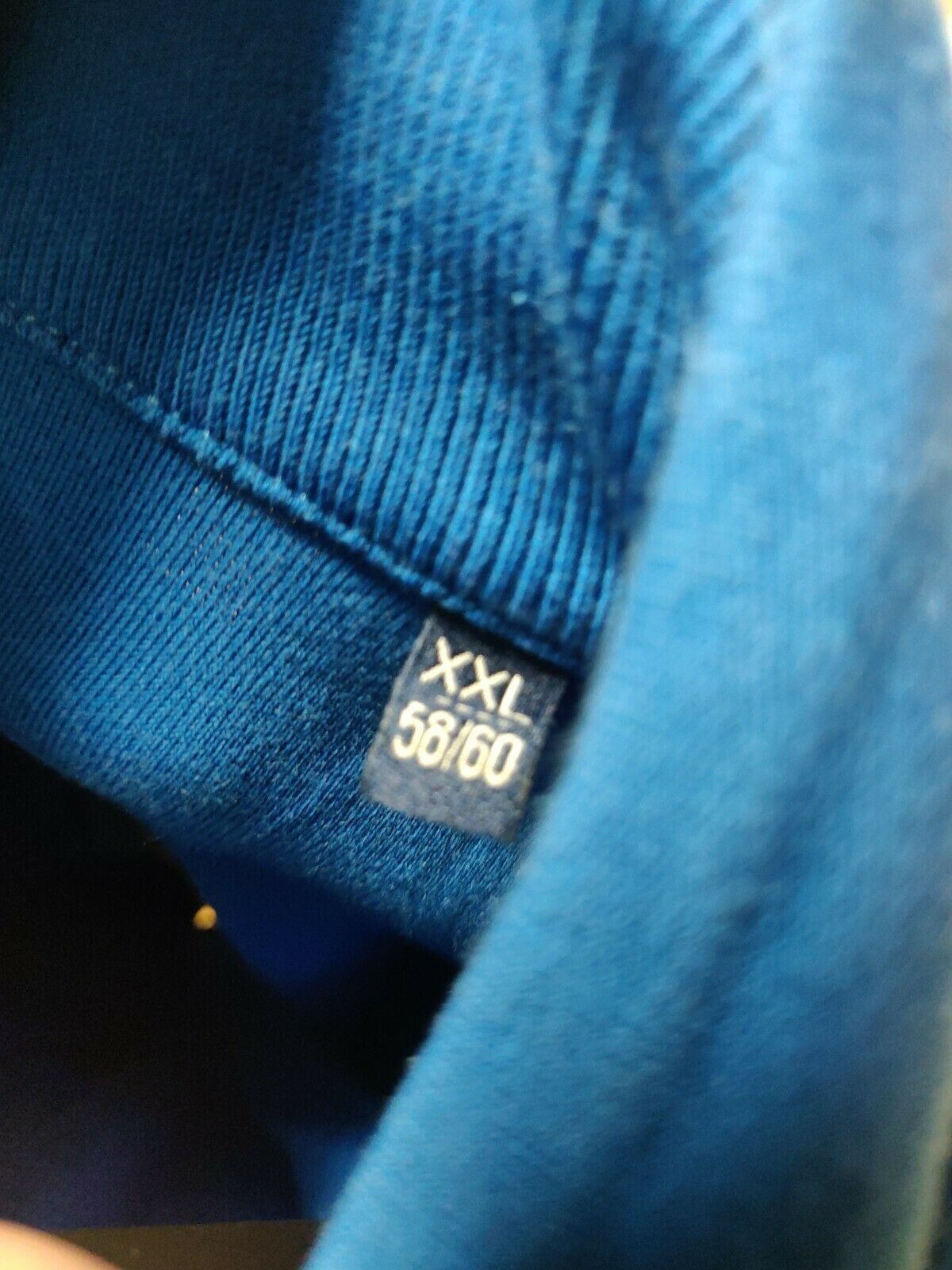 The Tartan Collection Carnoustie 147th Blue Sweatshirt Half-Zip Men Size XXL