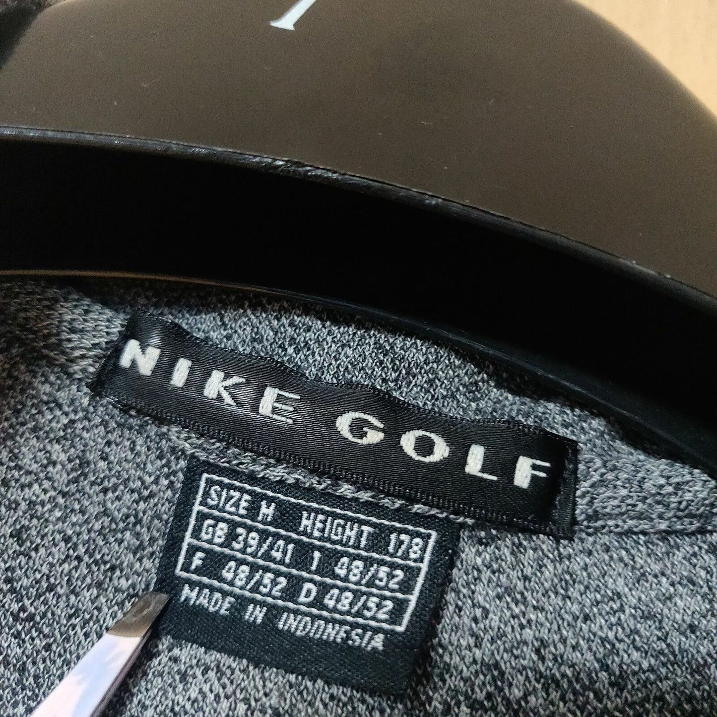 Nike Golf Vintage Grey polo T-shirt Men Size Medium
