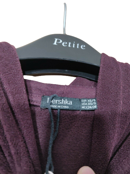 Bershka Purple Hoodie Size XS/S