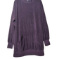 Bershka Purple Hoodie Size XS/S