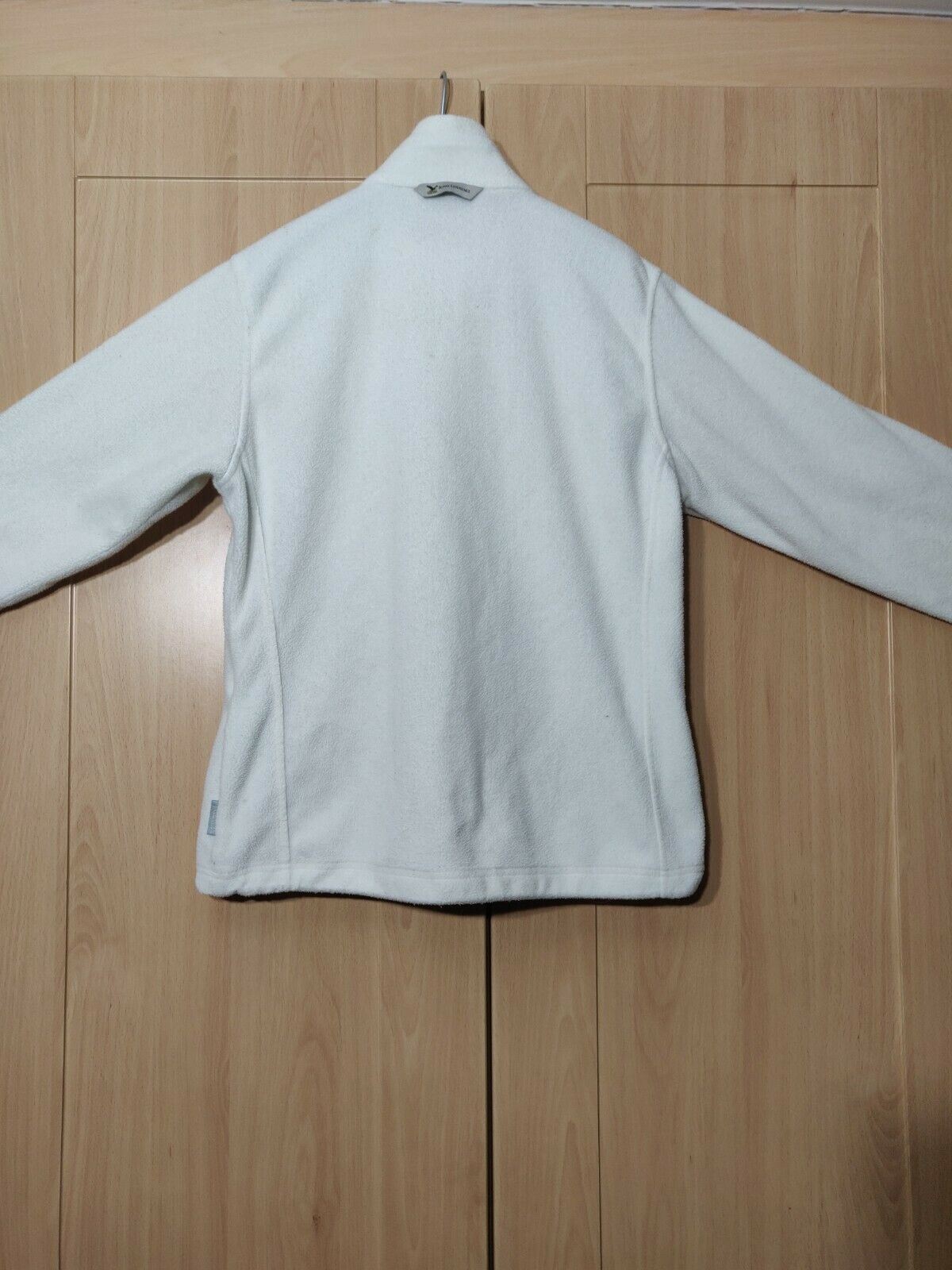 SALEWA Alpine Experience White Full Zip Fleece Jacket Women Size UK 12