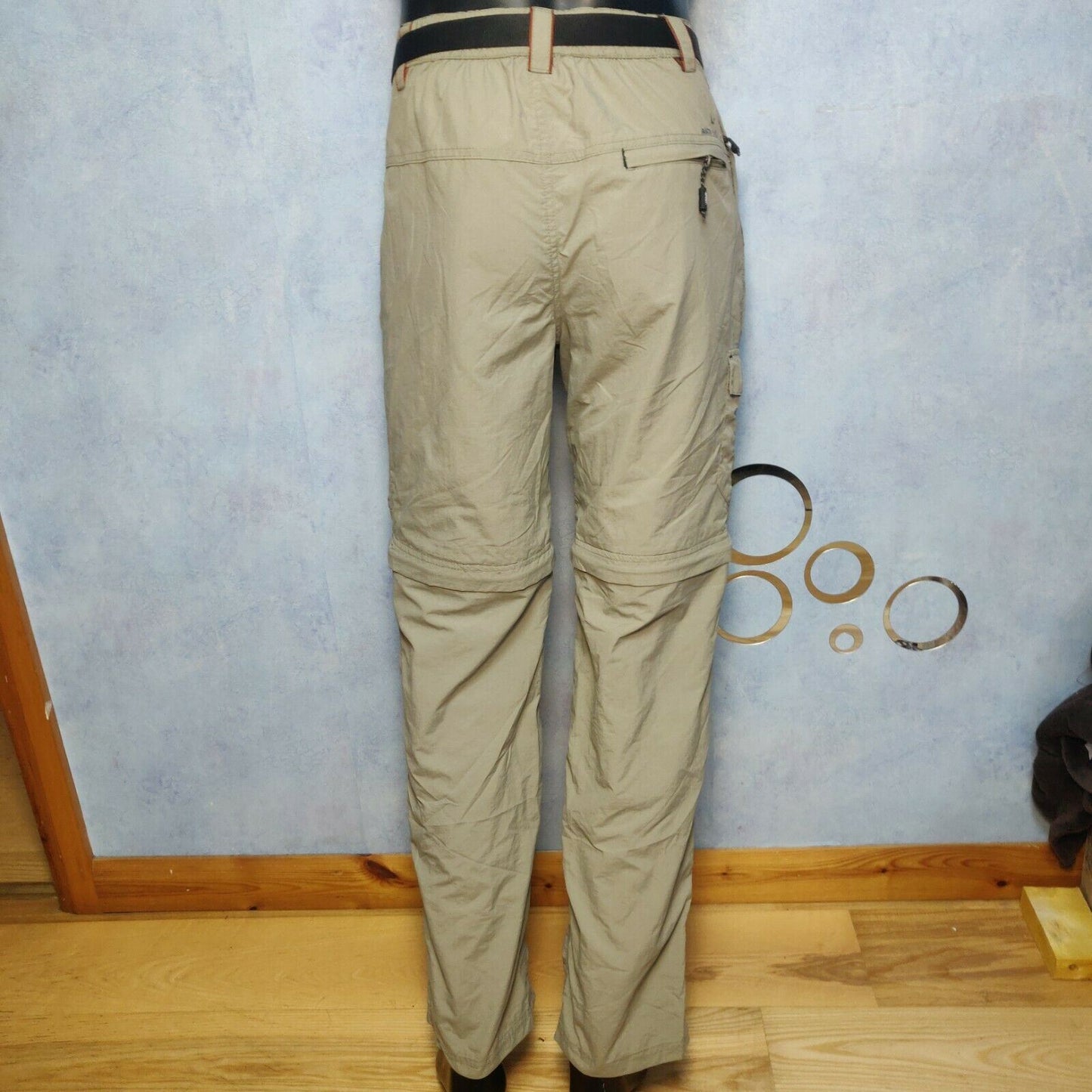 Trespass Beige Chino Trousers Men Size Small Waist: 30"-32" Length: 30"