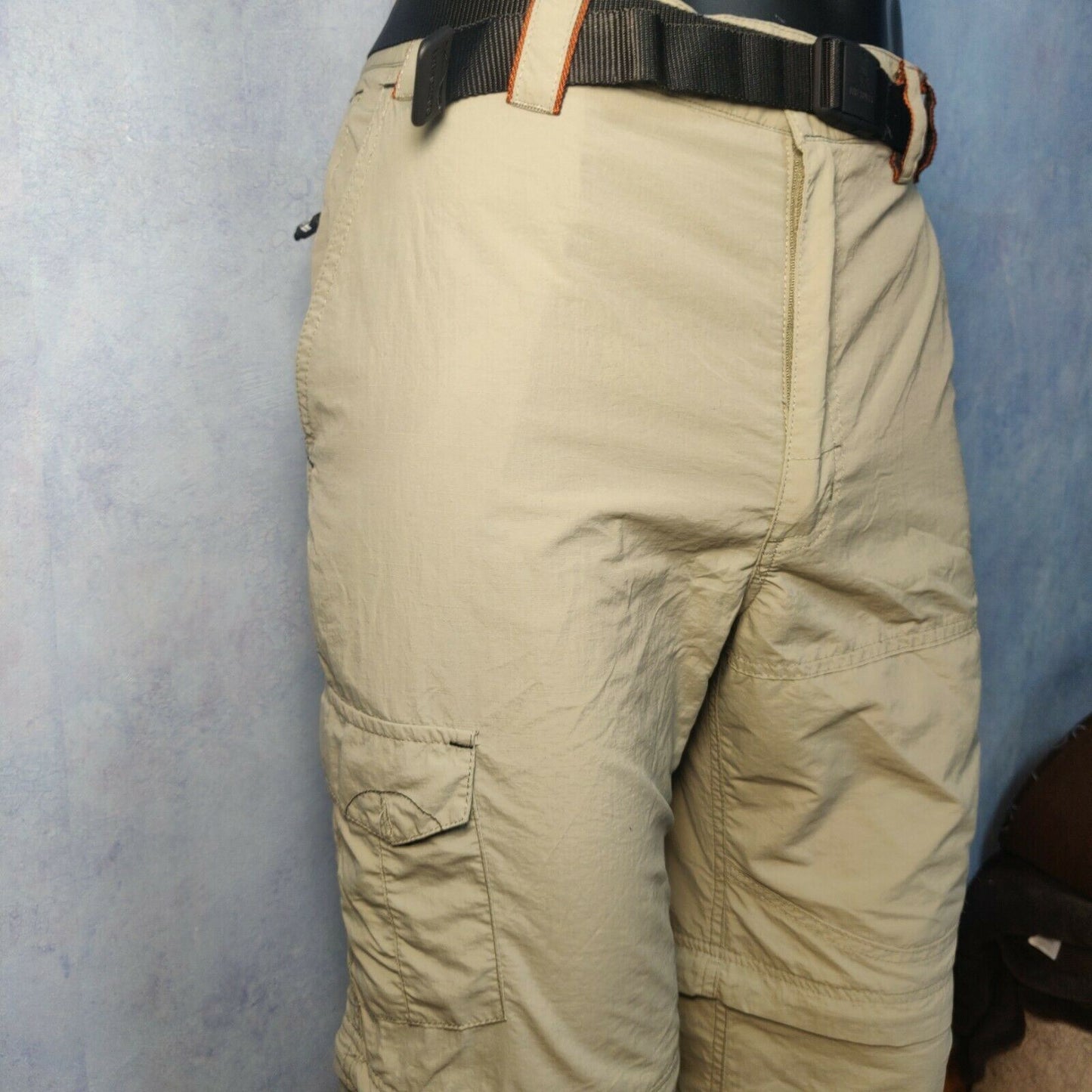 Trespass Beige Chino Trousers Men Size Small Waist: 30"-32" Length: 30"