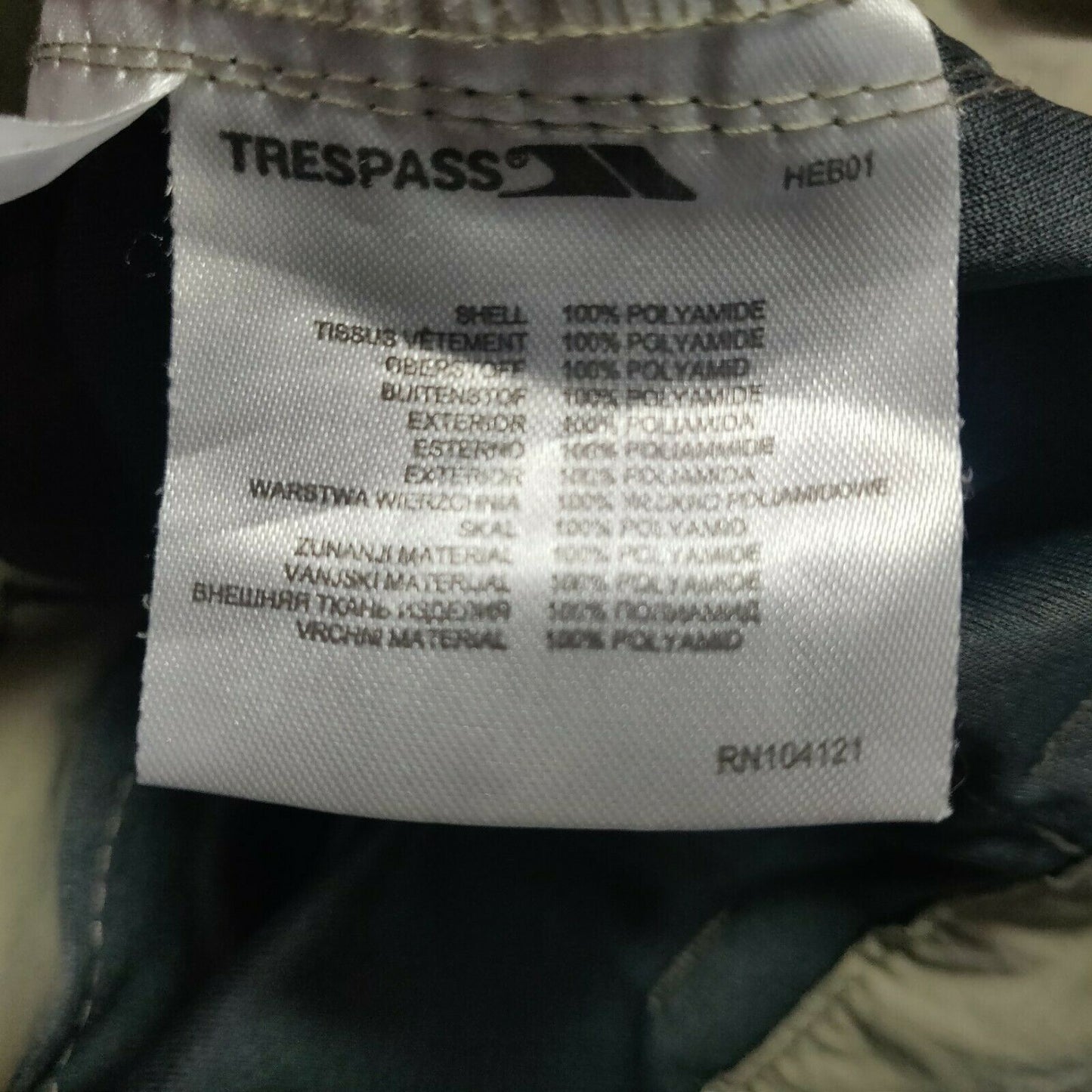 Trespass Beige Chino Trousers Men Size Small Waist: 30"-32" Length: 30"