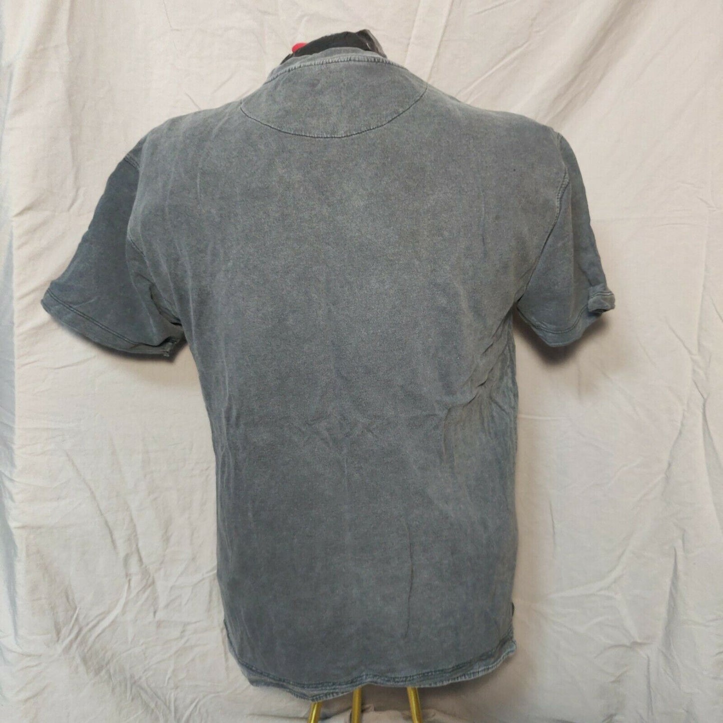 Raw Edge Advanced Grey T-shirt Short Sleeve Men Size Large