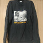 Zara Black Sweatshirt Jumper -Im In My Reflection Zone- Men Size Large
