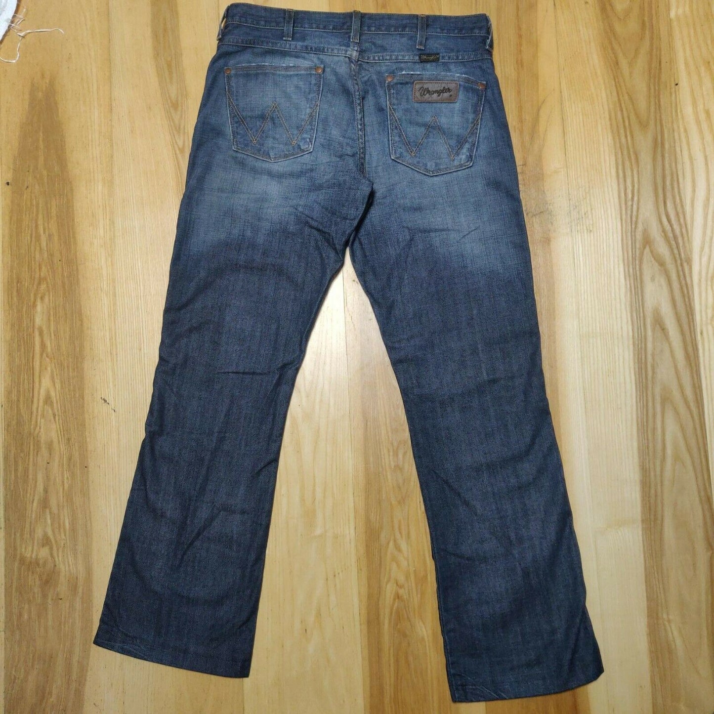 Wrangler Blue Broken Twill Denim vintage Jeans Men Size W32/L32