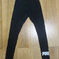 Puma Black Logo Cotton Leggings Women Size UK 10