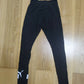 Puma Black Logo Cotton Leggings Women Size UK 10