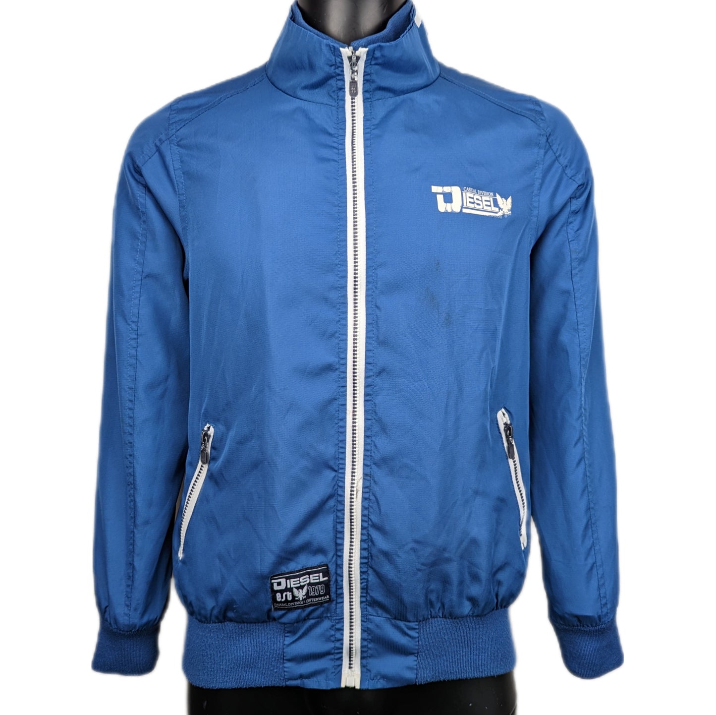 Diesel Vintage Blue Bomber Jacket Boys 15 Years