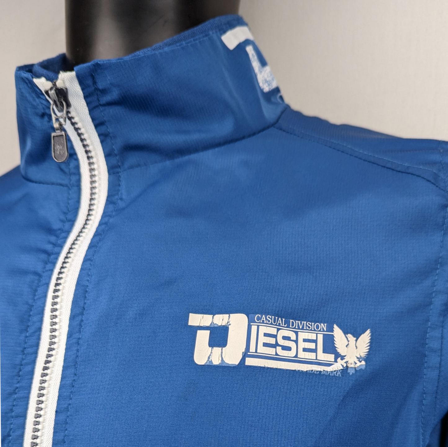 Diesel Vintage Blue Bomber Jacket Boys 15 Years