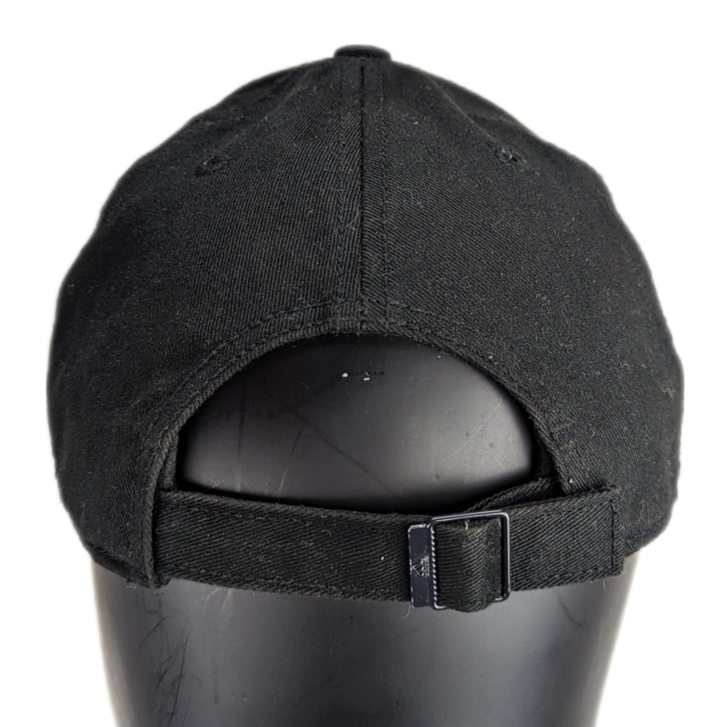 Adidas Black Cotton Baseball Cap Women One Size