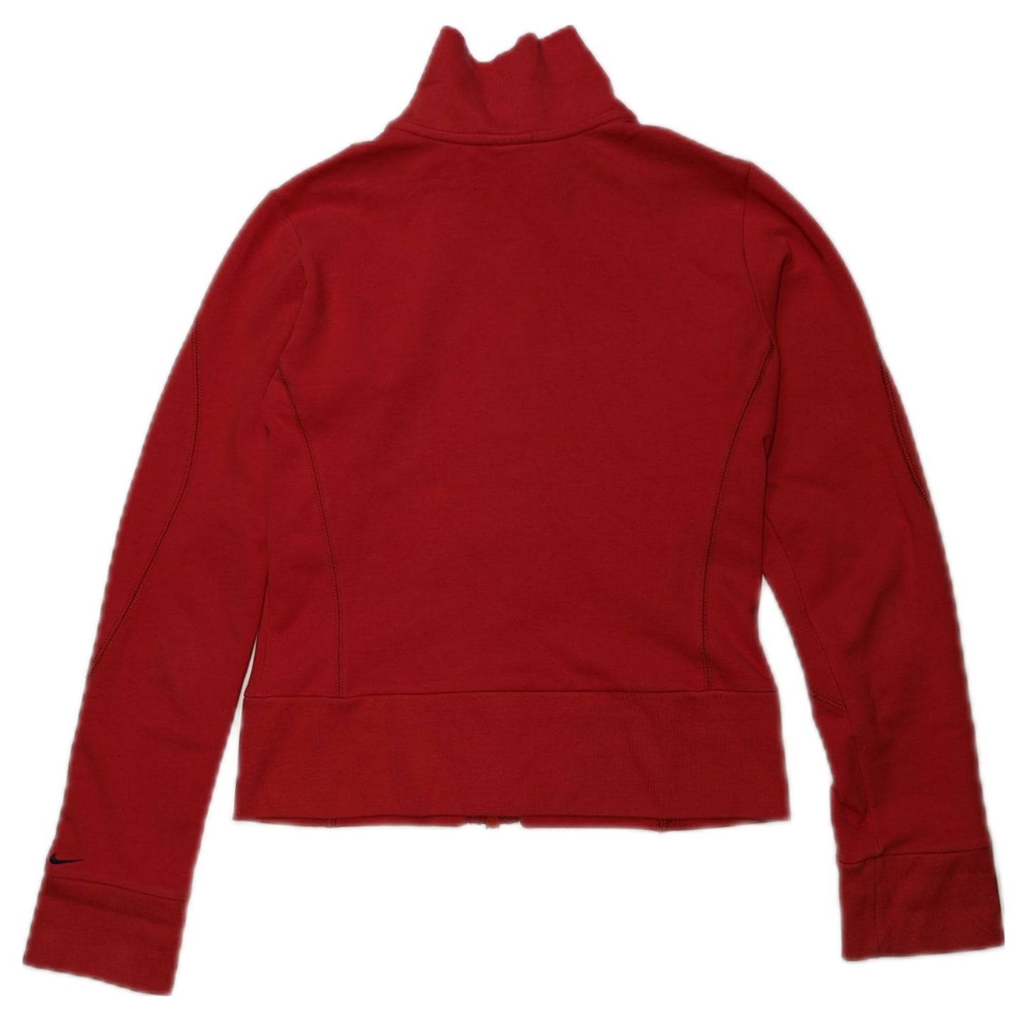 Nike Red Vintage Full Zip Sweatshirt Women Size Large