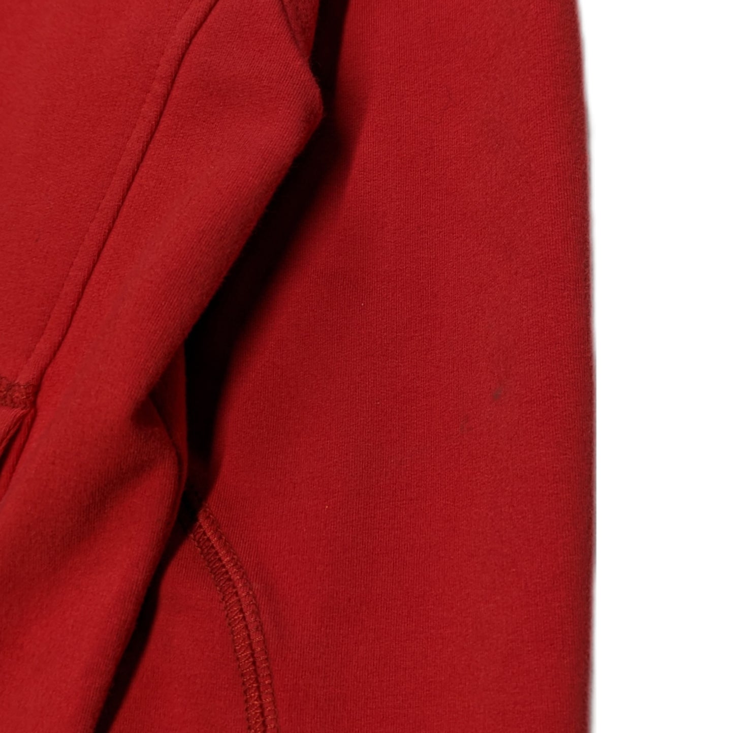 Nike Red Vintage Full Zip Sweatshirt Women Size Large