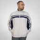 Nike Vintage White Track Jacket Men Size Large