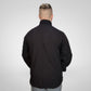 Rebook Vintage Equipment Depot Black Windbreaker Jacket Men Size XL