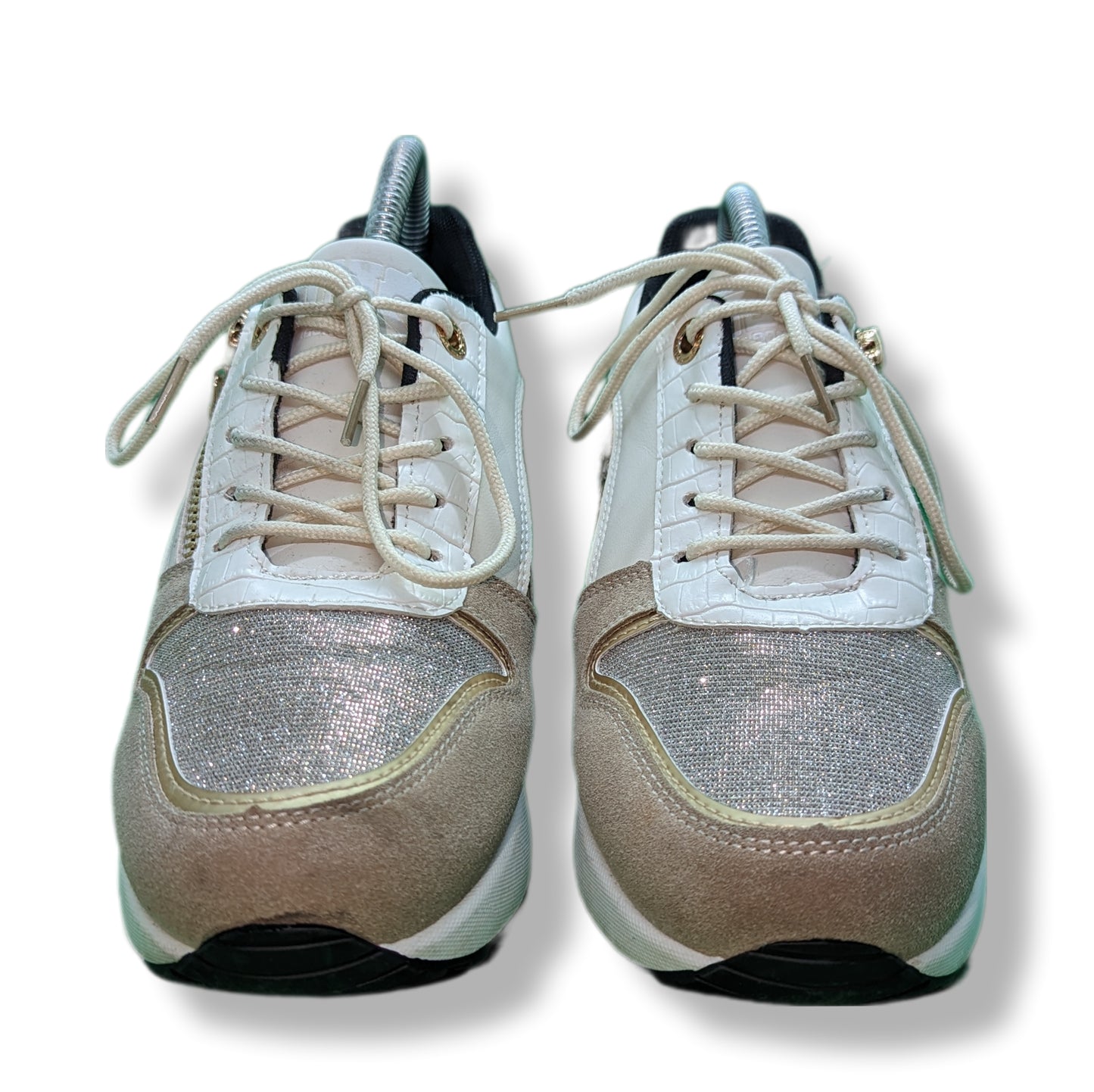 Gordon Jack Mercury White Trainers Women Size UK 7 EU 40