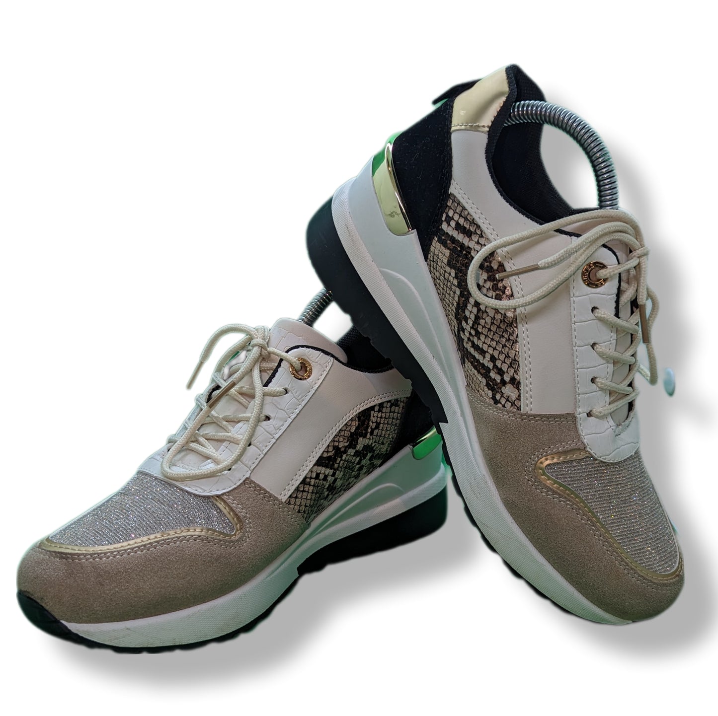 Gordon Jack Mercury White Trainers Women Size UK 7 EU 40