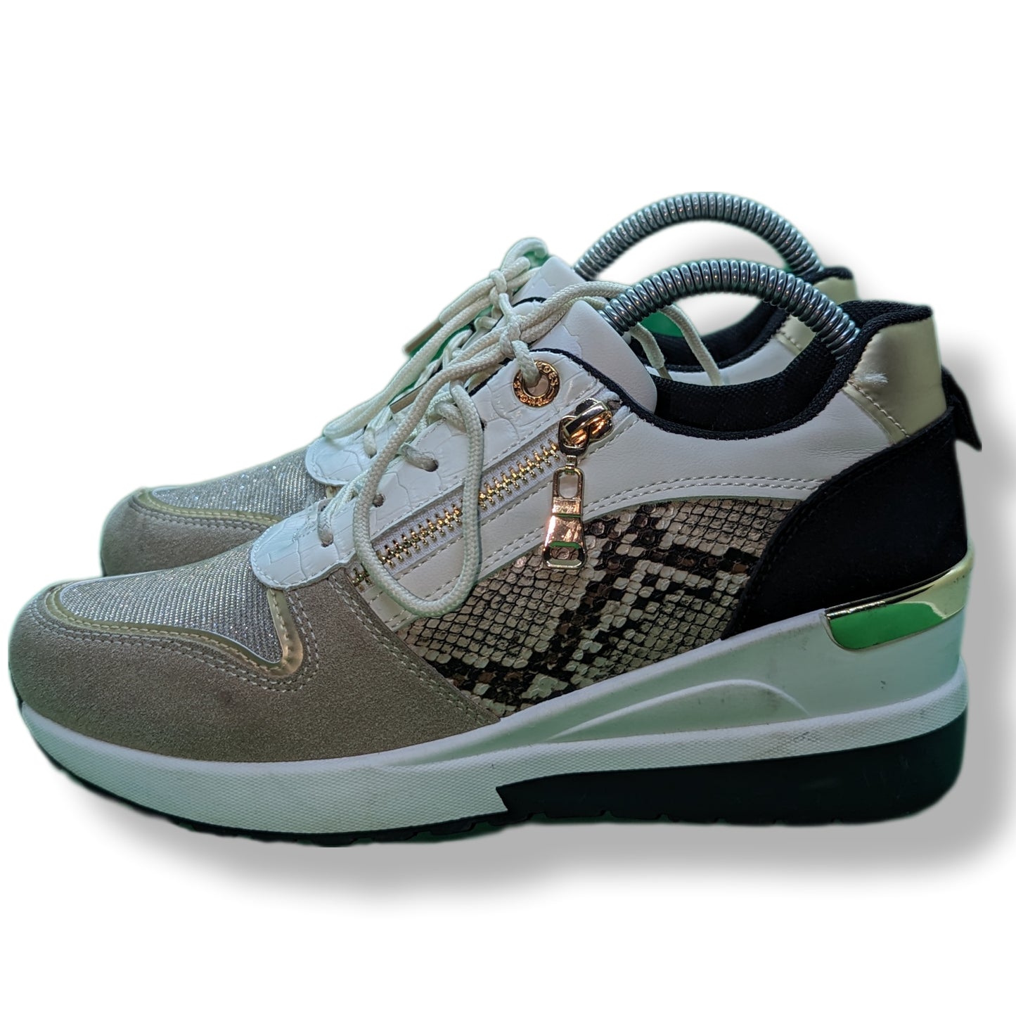 Gordon Jack Mercury White Trainers Women Size UK 7 EU 40