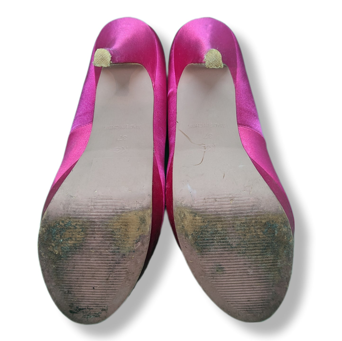 KG Kurt Geiger Pink Peep Toe High Heels Women Size UK 4