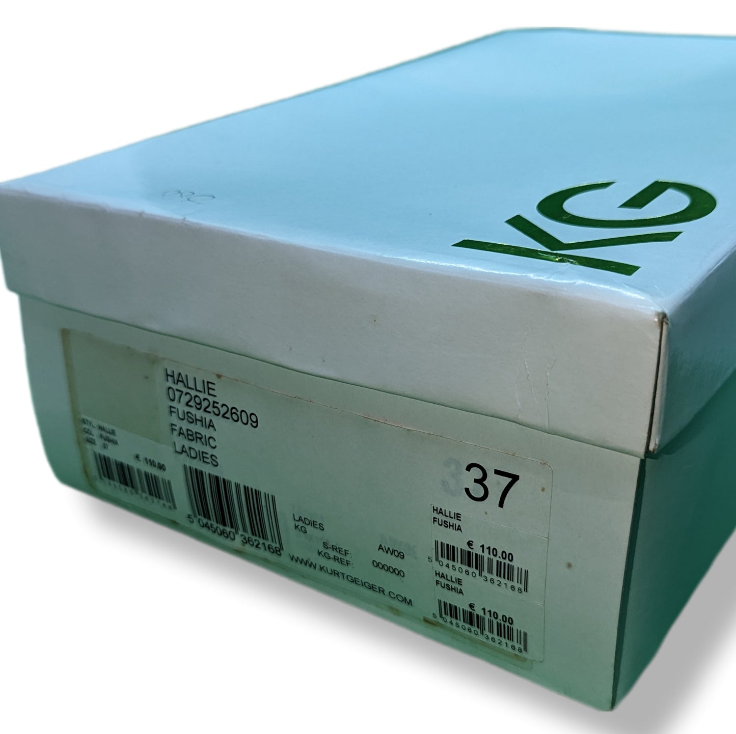 KG Kurt Geiger Pink Peep Toe High Heels Women Size UK 4