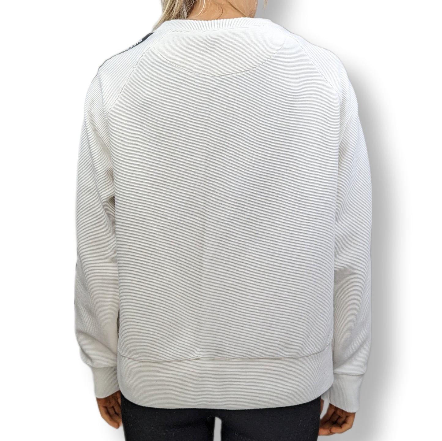 Diesel White Sweatshirt Women Size Medium