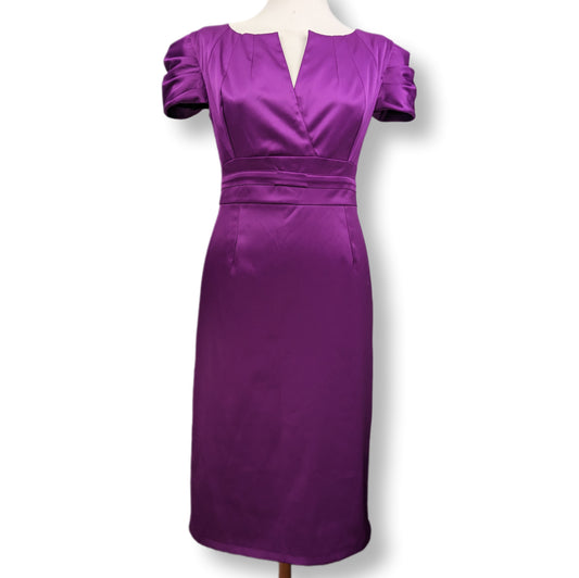 Hunters Gatherers Purple Bodycon Dress Women Size Medium