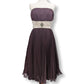 Eden Maids Bridesmaid Collection Strapless Dress Fit & Flare Women Size UK 10