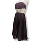 Eden Maids Bridesmaid Collection Strapless Dress Fit & Flare Women Size UK 10