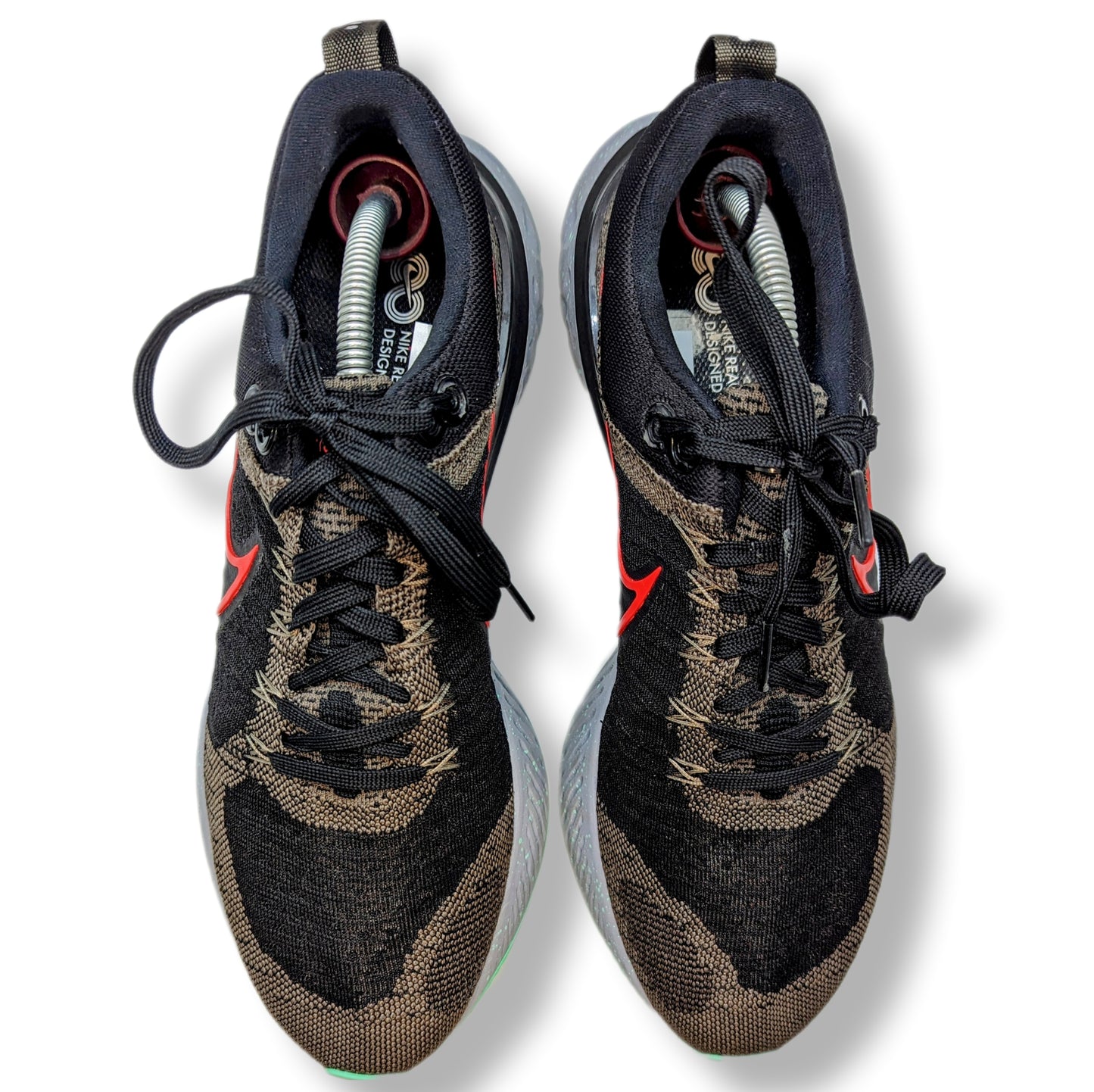 Nike React Infinity Run Flyknit 2 Black Trainers ~ CT2357 200 ~ Men Size UK 8.5