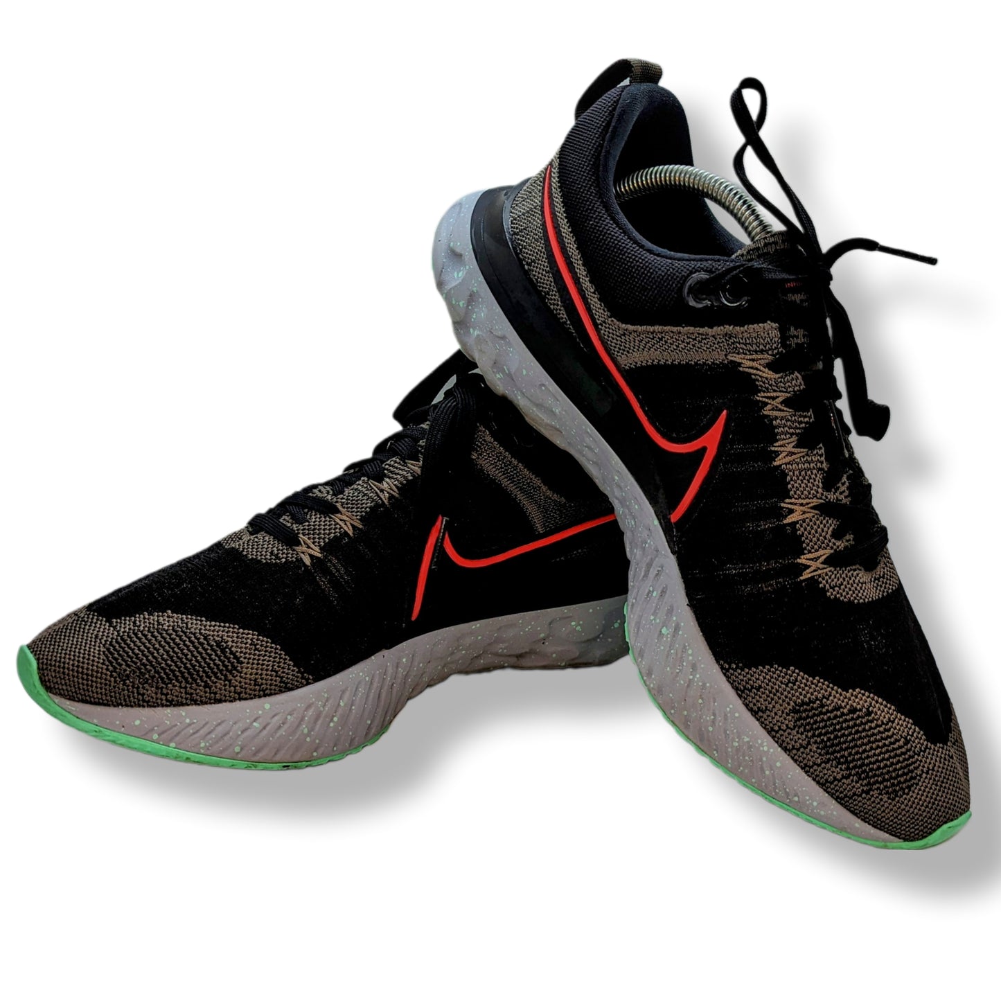 Nike React Infinity Run Flyknit 2 Black Trainers ~ CT2357 200 ~ Men Size UK 8.5