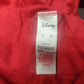 Disney Red Sweatshirt Pullover Long Sleeve "Merry Kissmas" Women Size UK 10