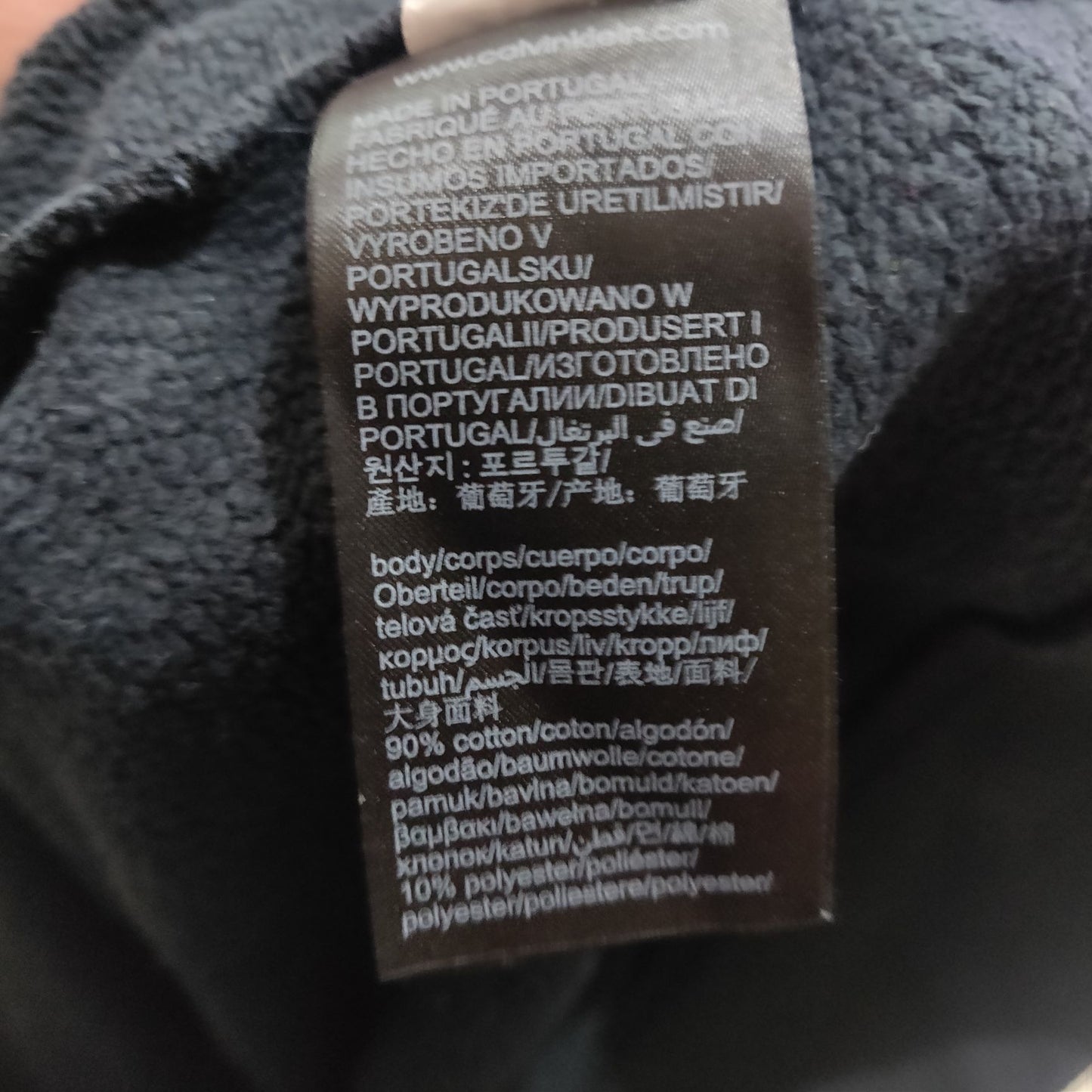 Calvin Klein Jeans Navy Sweatshirt Long Sleeve Men Size Small