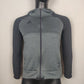 Adidas Grey Tracksuit Top Full Zip Boys 11-12 Years