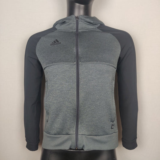 Adidas Grey Tracksuit Top Full Zip Boys 11-12 Years
