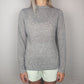Missguided Grey Long Sleeve Sweatshirt Women Size UK 8
