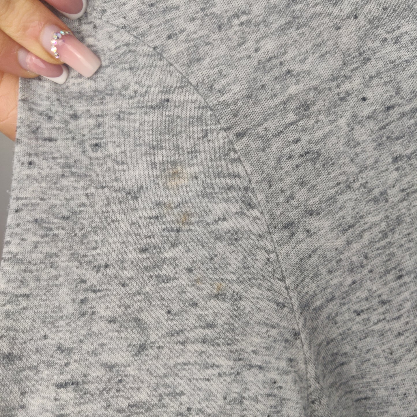 Missguided Grey Long Sleeve Sweatshirt Women Size UK 8