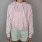 Champion Pink Cropped Hoodie Women Size Small