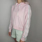 Champion Pink Cropped Hoodie Women Size Small