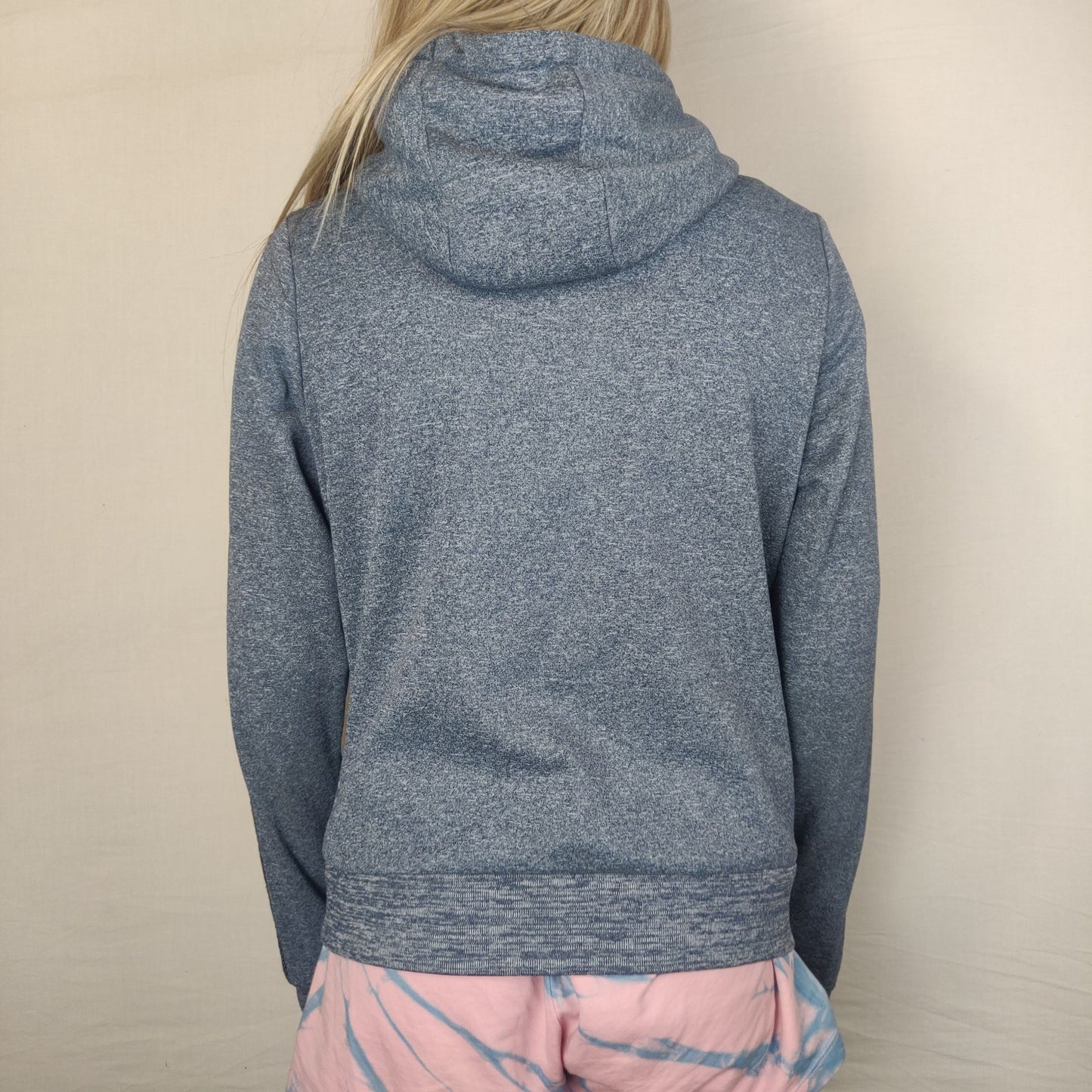 Ellesse Blue Full Zip Hoodie Women Size UK 8