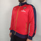 Arsenal Red Puma Track Top Full Zip Long Sleeve Men Size Medium