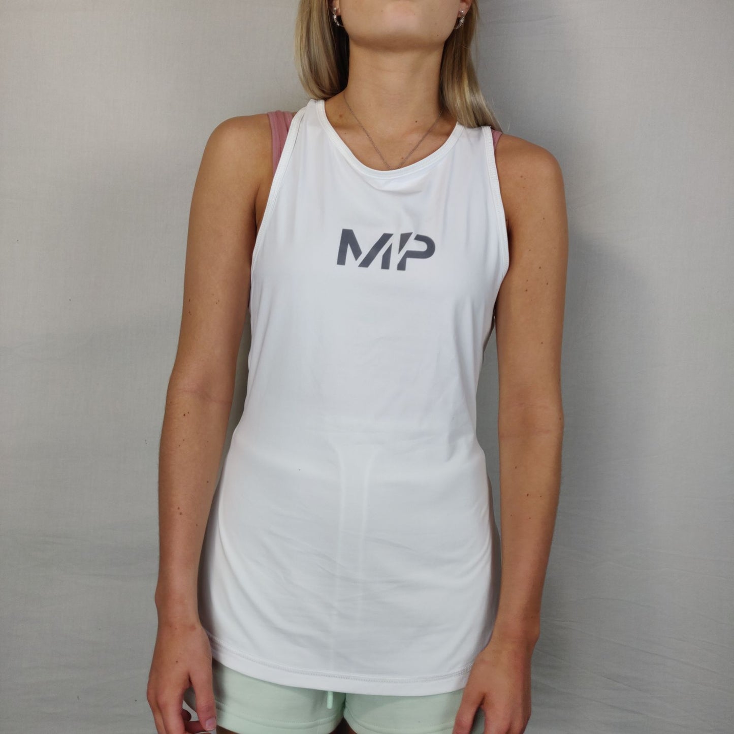 MP White Sleeveless Tempo Vest Women Size Medium